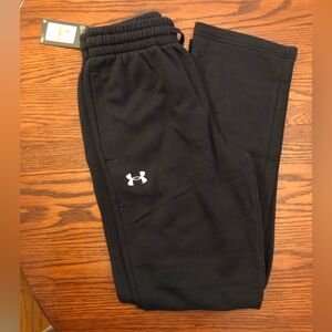 NWT Men’s Under Armour black sweatpants S